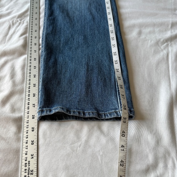 Wrangler 5 Star Performance Mens Blue Jeans 30x30 Comfort Elastic Waist Workwear - Picture 13 of 15